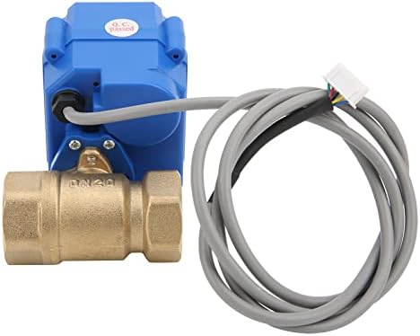 Water Leak Detection System Kit with Single Brass Ball Valve, Dual Way Alarm & Shut Off Valve, DN20 Electric Ball Valve for Warehouses, Factories, Homes - Image 4