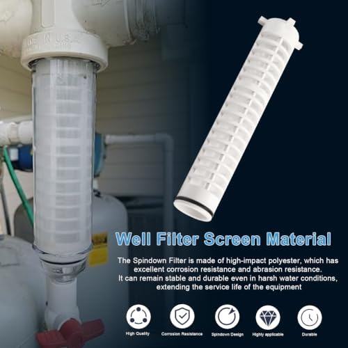 2" 250 Mesh Spin Down Filters for Rusco Vu Flow - Image 4