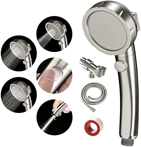SINGSUO High Pressure Handheld Shower Head with On Off Switch by SINGSUO