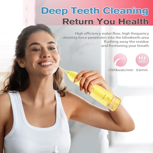 TOVENDOR Electric Water Dental Flosser Teeth Pick, Cordless Oral Irrigator - Image 3
