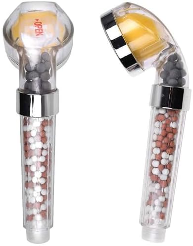High Pressure Shower Head, Vitamin C Filter Shower Head, Water Saving Handheld Head Shower Chlorine & Fluoride Filter Helps Dry Skin & Hair Loss (Vitamin C Shower Head) - Image 7