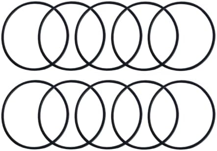 10Pcs 3.5" O.D. Replacement O-Ring for Reverse Osmosis Water Filter Housings, Black O-Ring Set by Sexyppl