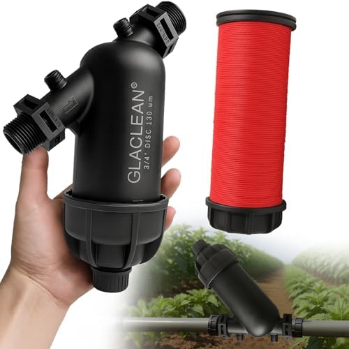 3/4 Inch Drip Irrigation Y-Filter with 120 Mesh Filter and NPT Male Thread – Ideal for Garden Hose, Lawn, and Agricultural Irrigation Systems by Unknown