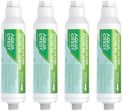 AQUA CREST Garden Hose Water Filter for Plants, NSF/ANSI Certified by AQUACREST