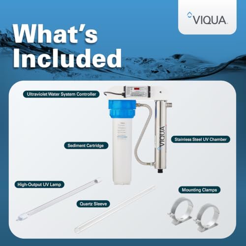 Viqua VH410-F20 UV Home Water Treatment System, Stainless Steel, 18 GPM - Image 3