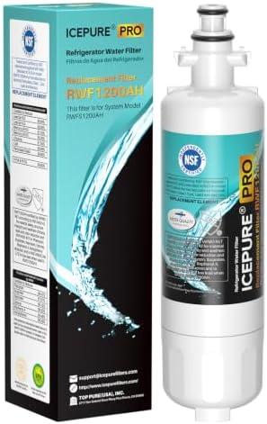 ICEPURE PRO ADQ36006101 NSF401 Certified Replacement for LG LT700P, 1PACK by ICEPURE