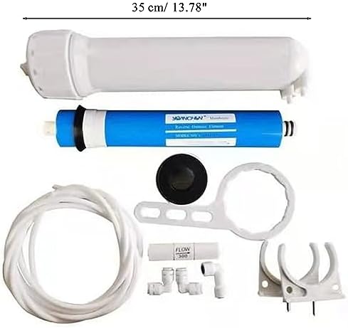 Reverse Osmosis Membrane Housing Replacement Kit 1812/2012 RO Membrane Housing With Reverse Osmosis Membrane 75 GPD Membrane Air Filter Replacement - Image 2