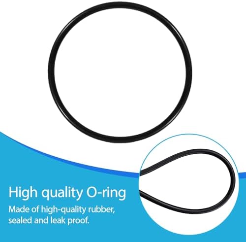 6-Pack WHKF-C8 O-Rings for Whirlpool Water Filter – Compatible with WHKF-DWHV, WHKF-DWH, WHKF-DUF, WHCF-DWHV, WHCF-DUF – Premium Rubber Seals for Leak-Free Performance, Cold Water Use - Image 2