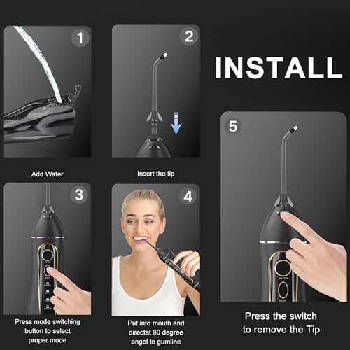 Replacement Heads for Nicwell, Oralfree, WELLFINE, Hangsun Water Flosser - Image 5