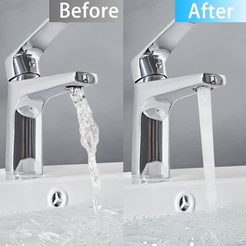 12 PCS Faucet Aerator Set, M16.5, M18.5, M21.5, M24, Kitchen & Bathroom Sink Aerator Replacement with Key Removal Wrench Tool - Image 5
