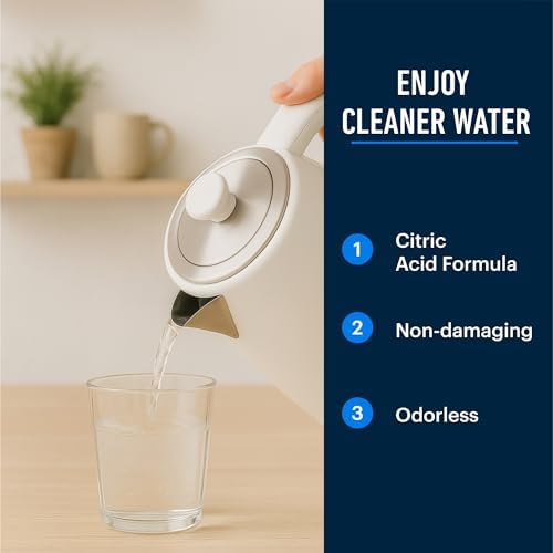 Essential Values Universal Descaler - Espresso Descaling Solution - Coffee Machine Cleaner - Critic Acid Tea Kettle, Urn, Water Distiller Cleaner - Image 5