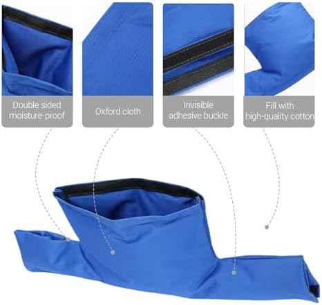 Outdoor Faucet Covers for Winter Freeze Protection,Backflow Preventer Cover Insulated，Water Sprinkler Covers for Outside,Well Pump Bag， Protects from Severe Snow and Intense Sun - Image 6