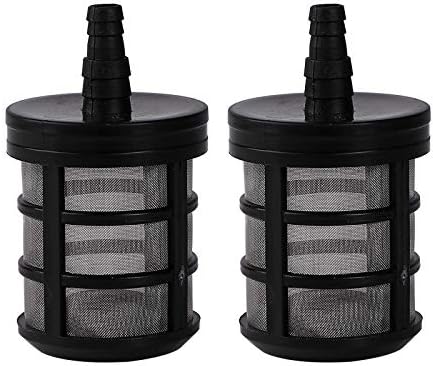 2 Household Hose Filters, Water Pump Filters and Stainless Steel Encryption Filters are Suitable for Sprayers, Car Washers, Oil Pumps and Industrial Equipment (Size: 3/8"-1/2" Inch). by JADAMOrganicFarming