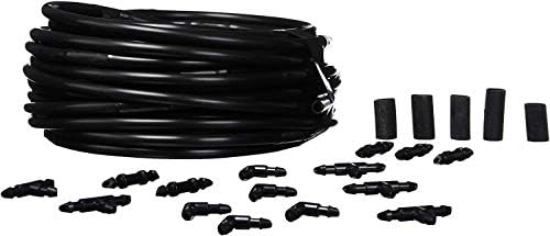 Raindrip R280DT Drip-A-Long1/4 in. Dripline Kit includes 50 feet of 1/4-Inch Dripline preassembled with 1/2 GPH drippers, 5 Barbed Tees, 5 Barbed Elbows, 5 Barbed Couplings, 5 End Plugs - Image 5