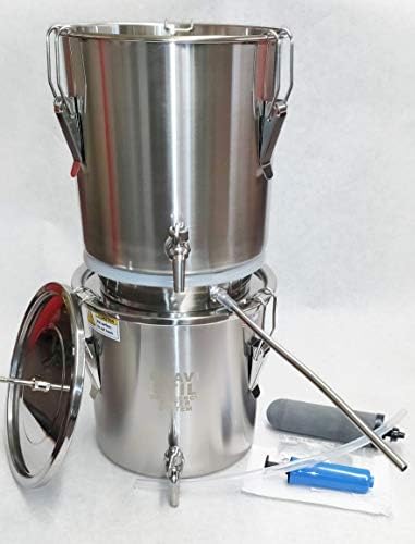 Emergency Survival Water Distiller and Gravity Filter Combination GRAVI-Stil Auto Fill Feature by SHTFandGO