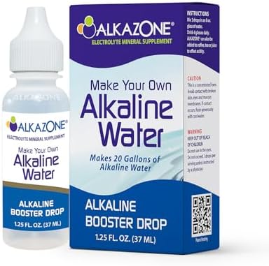 ALKAZONE Alkaline Water Drops, Travel Size by ALKAZONE