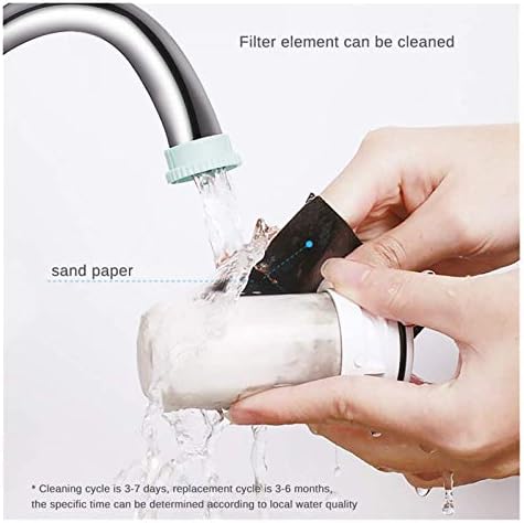 Tap Water Filter System Water Purifier Filtration Reduce Lead Chlorine BPA Free Fits Most Standard Faucets (4 Filter Included) - Image 7