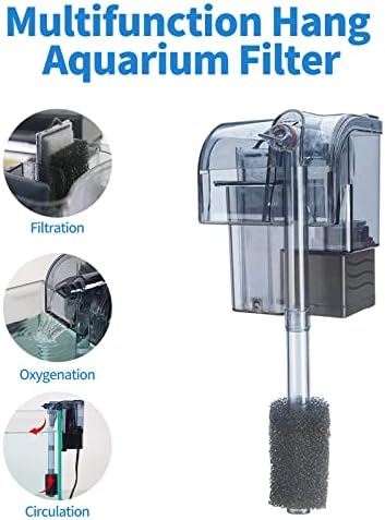 Boxtech Aquarium Hang On Filter with Activated Carbon - Image 3