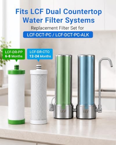 LCF Filter Replacement for Waterdrop TST-UF/TST-B & LCF-DCT-PC, 3 Filters - Image 2
