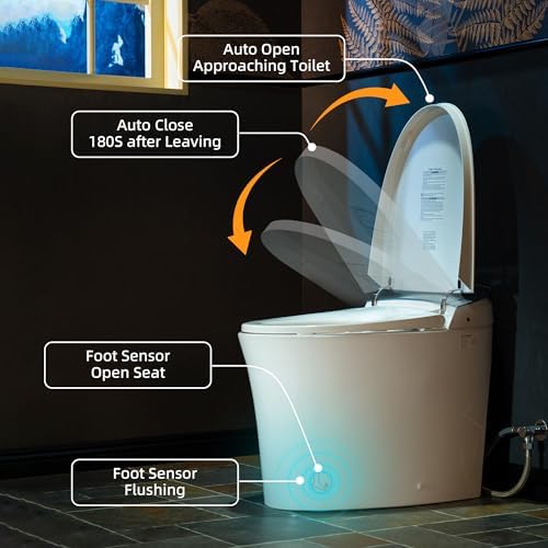 WOODBRIDGE Bidet Smart Toilet with Auto Open/Close & Foam Shield (EBT230) - Image 3