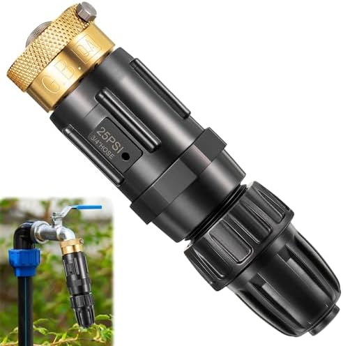 1 PC 25PSI Drip Irrigation Faucet Adapter Kit 1/2" Tubing to 3/4" Faucet by FEEKOON
