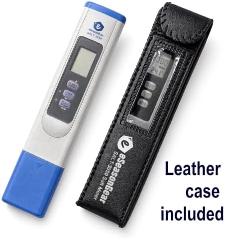 SALT-3050 Waterproof IP65 Meter, Digital Salinity PPM Temperature Tester for Salt Water Pool and Koi Fish Pond - Image 2