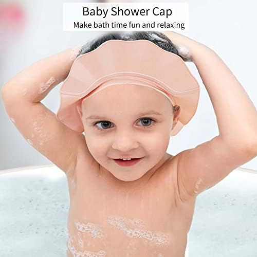 KOMIDK Baby Kids Shower Cap Shampoo Bath Bathing Hat - Image 3