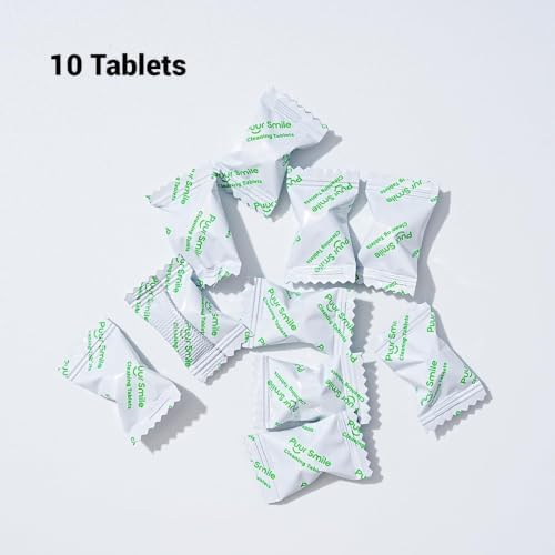 Puur Smile Water Flosser Reservoir Cleaning Tablets – 1 Month Supply – Cleans Water Reservoirs & Attachments – Easy-to-Use Cleaning Tablets for Routine Maintenance (10 Tablets) - Image 5
