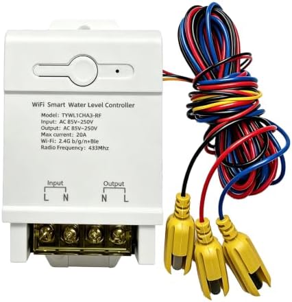 Tuya WiFi Water Level Controller/Monitor/Detector with Auto Fill Drain Mode by Unknown