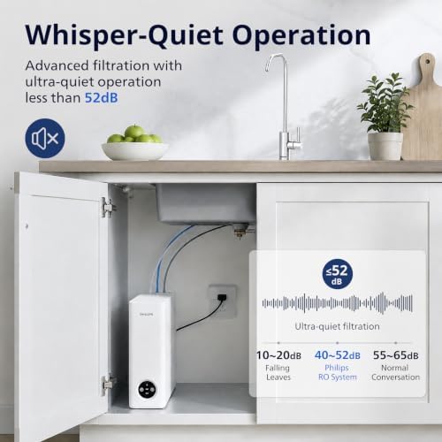 Philips Reverse Osmosis Water Filter System，400G Under Sink Water Filter - Image 5