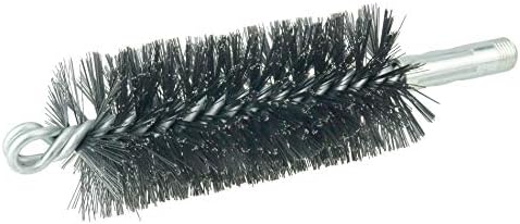 Weiler 44037 2-1/4" Double Spiral Flue Brush, .012 Steel Fill, Made in the USA by WeilerAbrasives