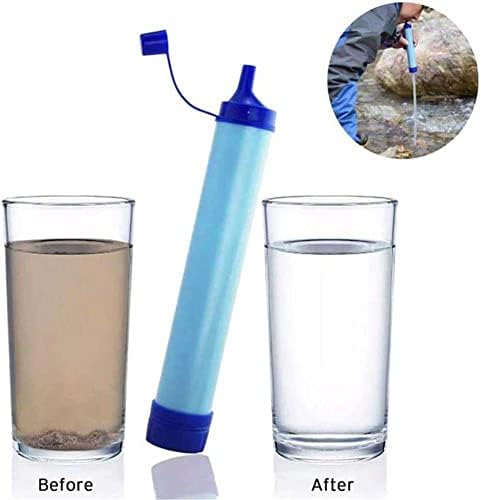 RYTM 2-PC Personal Water Filter Straw Outdoor Portable Filtration Emergency Survival Gear Water Solutions Tactical Gear for Hiking Camping Accessories - Image 4