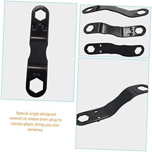 Rv Water Heater Drain Plug Wrench Kit, Angled Steel Tool - Image 5