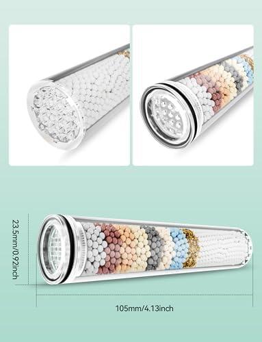 2 Pack Replacement Filters for Handheld Shower Head - Water Softener Filters Beads for Hard Water - Remove Chlorine - Reduces Dry Itchy Skin - Image 3