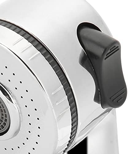 Salon Shower Head, Handheld High Pressure 2 Mode Water Saving Filtered Spray Head for Shampoo Bed Pet Bath Chrome Engineering Plastic Stainless Steel 1 Pack - Image 4