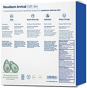 Mustela Newborn Arrival Gift Set - Baby Skincare & Bath Time Essentials - Natural & Plant Based - 5 Items Set - Image 2