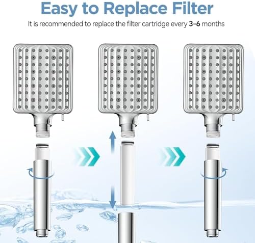 MakeFit Genuine Replacement Filter for Handheld Showerhead 2-PACK (MFR102) - Image 5