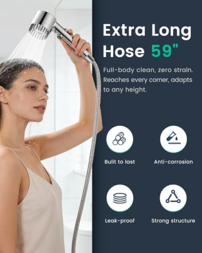 Filtered Shower Head with Handheld 2PCS Filters ShowerHead - Image 7