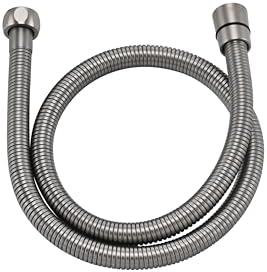 39 Inches 304 Stainless Steel Shower Hose Extra Long Brushed Nickel by JASYA