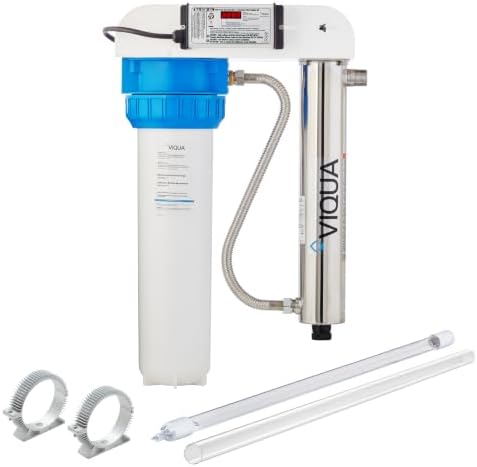 Viqua VH410-F20 UV Home Water Treatment System, Stainless Steel, 18 GPM by VIQUA