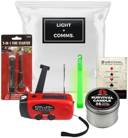 1 Person 72 Hr Comfort Survival Kit - Emergency Go Bag, Food, Water, Tools - Image 3