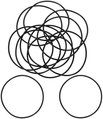 uxcell 10Pcs AS-034 NBR 70A O-Rings 2-1/8"ID x 1/16"CS/2.114"ID x 0.07"CS by uxcell