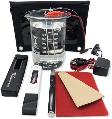Original 12V Ionic-Nano Colloidal Silver Generator Kit with 99.995% Pure Silver Wire – Just Add Distilled Water and a Jar! by Chris+Colloidal