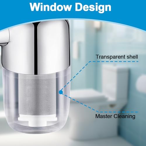 Washing Machine Water Filter, 40 Micron Reusable Brass Inline Sediment Filter, Anti-Scale Hose Pre-Filter for Water Heater, RV, and Toilet Bidet (L Port) - Image 3