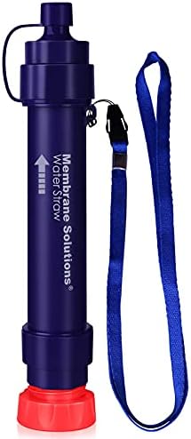 Membrane Solutions S2 Detachable Water Filter Straw, 1-Pack by MembraneSolutions
