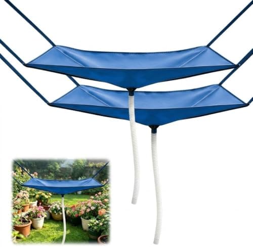 Rainwater Collection System with Hose,Water Storage Bag by CLNXMT