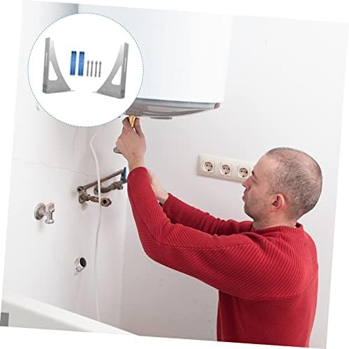 Stainless Steel Water Heater Wall Bracket Pair Hollow Load Bearing - Image 5