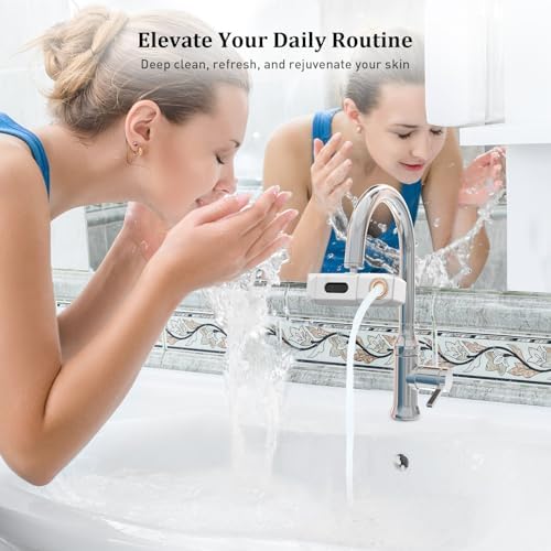 Advanced Faucet Water Filter with Micro-Bubble Technology – Deep Cleansing and Skincare Protection – Ideal for Bathing and Facial Skin Care, Easy Installation - Image 7