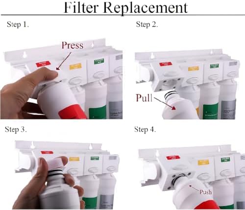 Watts Premier RO Pure Annual Filter Kit 5-Pack Push Button Replacement - Image 2