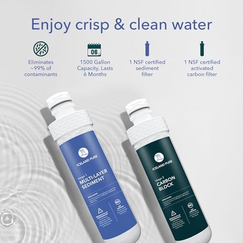 Replacement Filters Compatible with Avalon Branded Bottleless Water Coolers, Lasts 1500 Gallons, Dual Set - Image 6